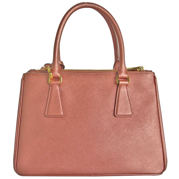 PRADA Pink Leather Shoulder Bag - Picture 2 of 5
